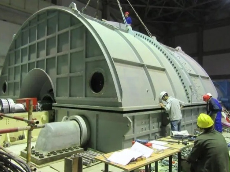 商洛發(fā)電廠(chǎng)1號660MW.機組扣缸